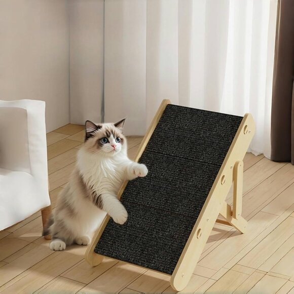 2-Level Convertible Foldable Pet Ramp & Stairs for Couch & Bed (Indoor Use) - Picture 2 of 8